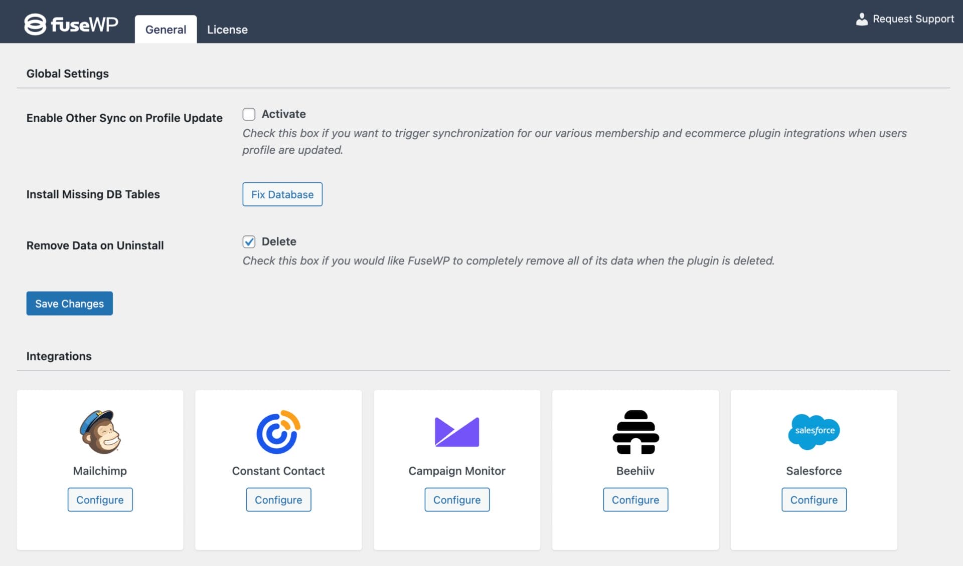 FuseWP integration listing