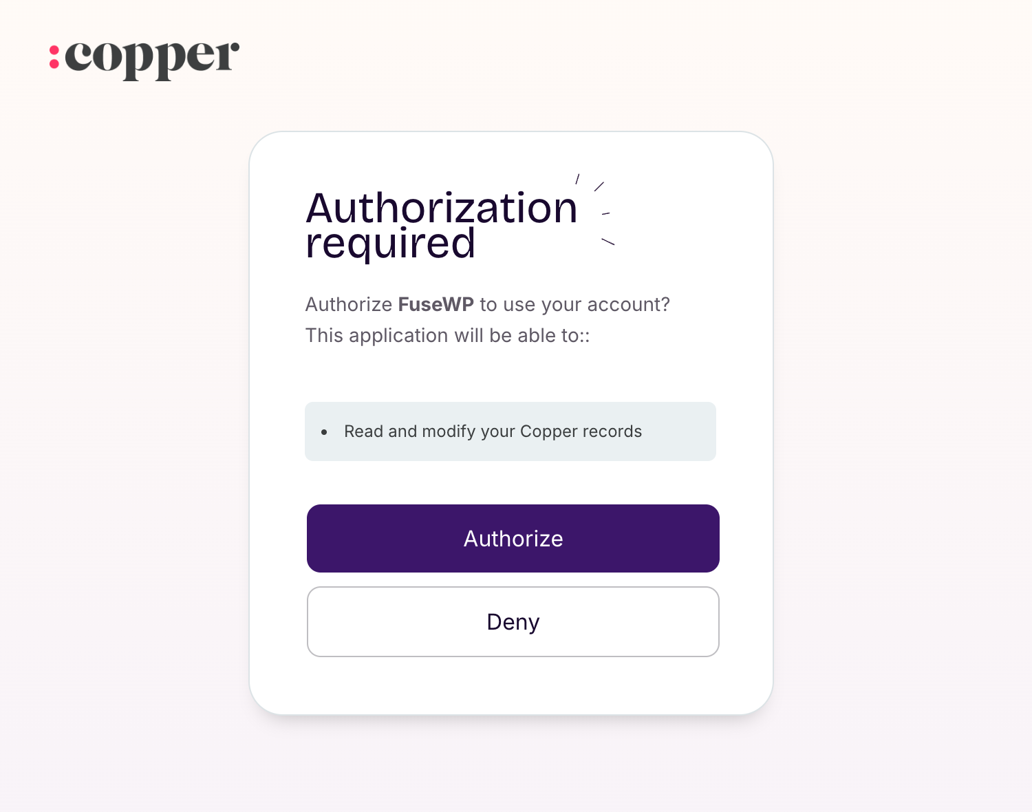 Connecting WordPress to Copper CRM