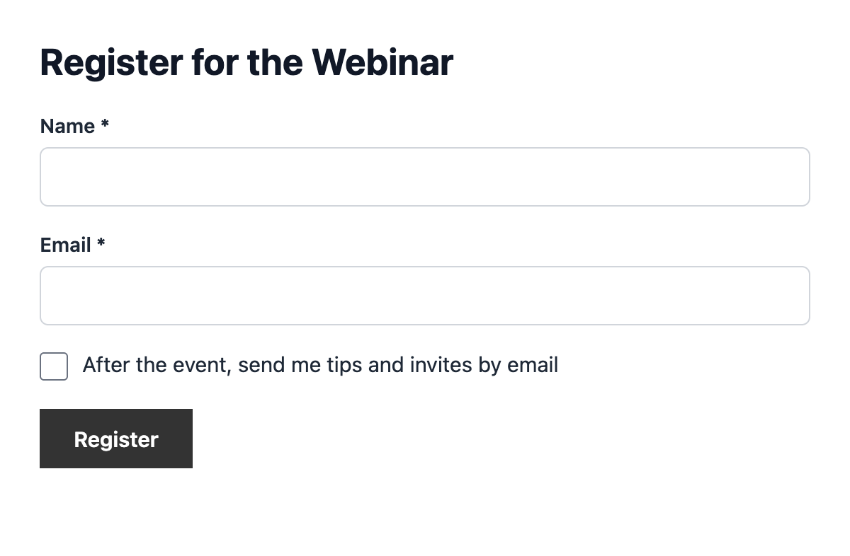 Opt-in checkbox on a Ninja Forms form